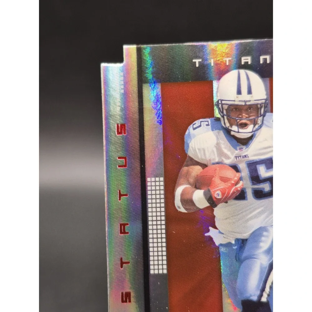 2008 Donruss Elite LenDale White #96;Status Die-Cut Red /25 Tennessee Titans SP